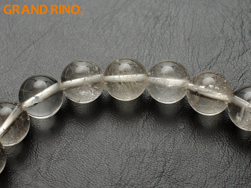GRAND RINO / アイスザギマウンテンクォーツ 3A ブレス (D