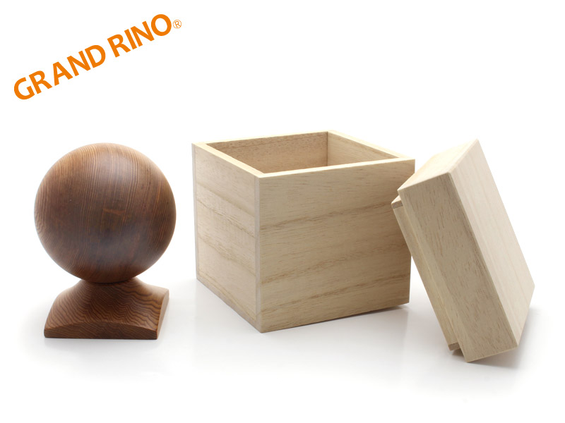 GRAND RINO / 屋久杉 最高級特油土埋木 丸玉 (油木土埋木台・桐