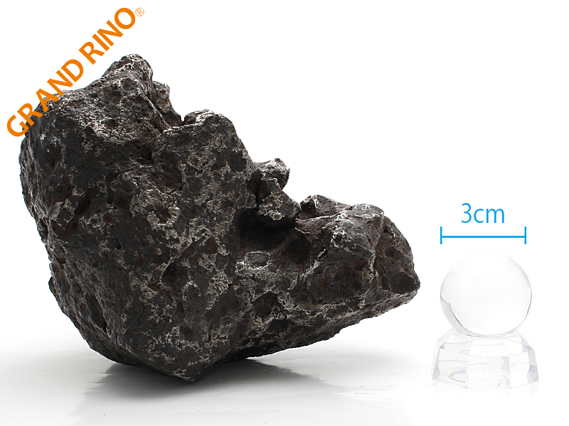 GRAND RINO / 【隕石】アイアンメテオライト(カンポデルシエロ) [3.42-1167] 146x106x96mm / 3.42kg