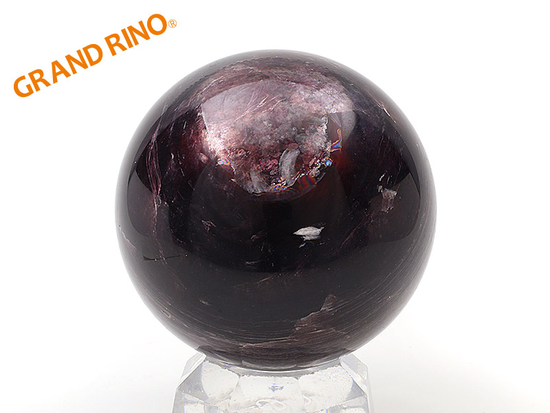 レピドライト  3A  スフィア   1 67MM 400.00 GM 2151/#10