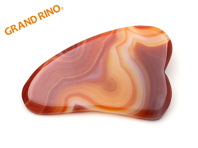 カーネリアン   ハート型 カッサプレート    約50X80X4-6MM 40.00 GM