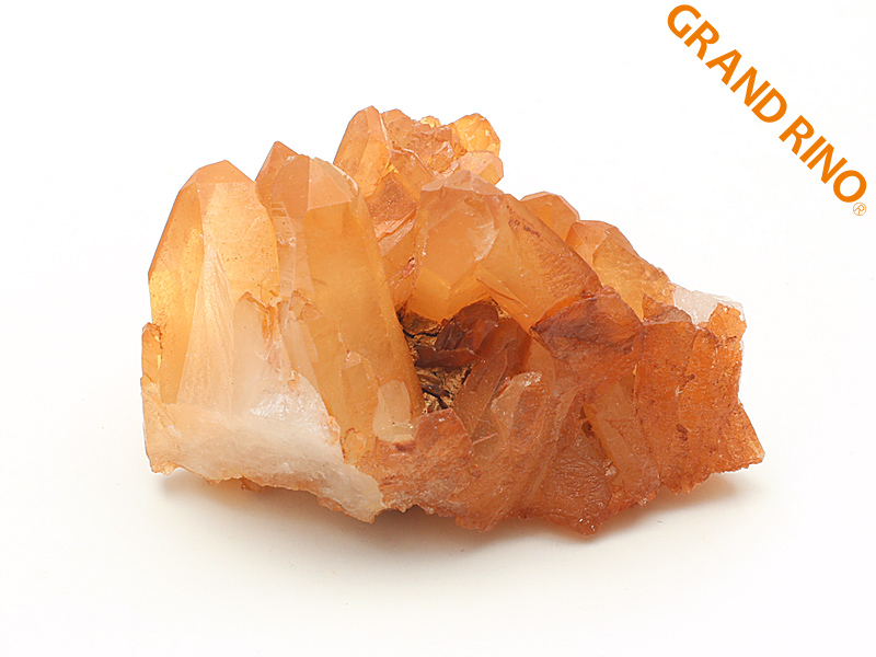 タンジェリンクォーツ  EX  クラスター    W51XH30XD35MM 40.00 GM 2209/#15