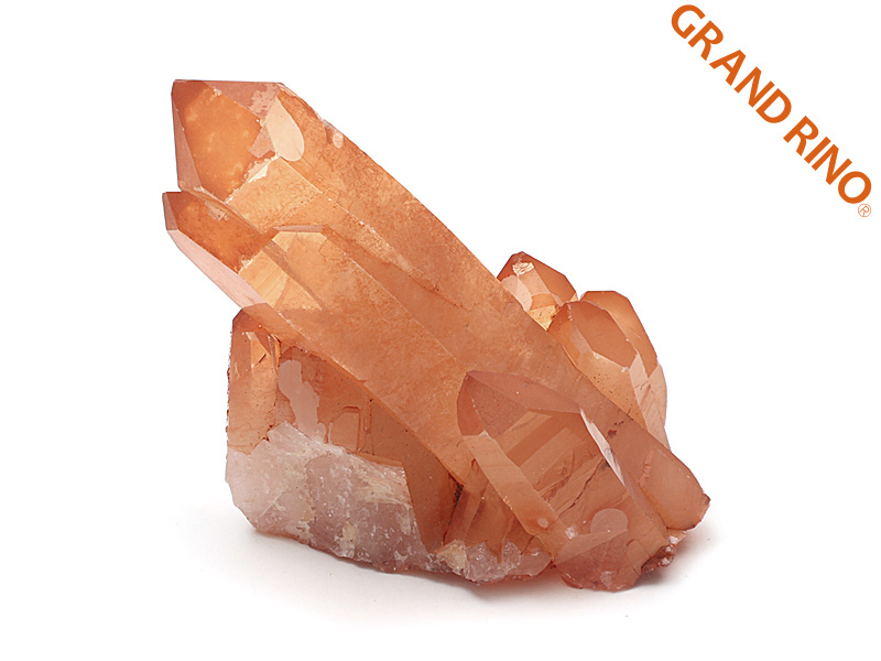 タンジェリンクォーツ  EX  クラスター    W54XH50XD33MM 60.00 GM 2209/#15