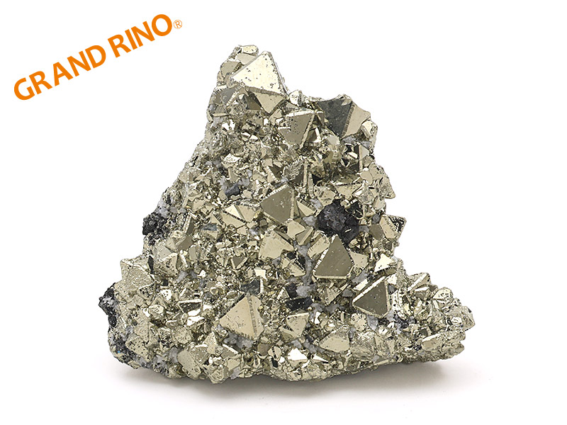 パイライト  12A トライアングル型 クラスター (A)   W60XH40XD45MM 150.00 GM 2209/#8