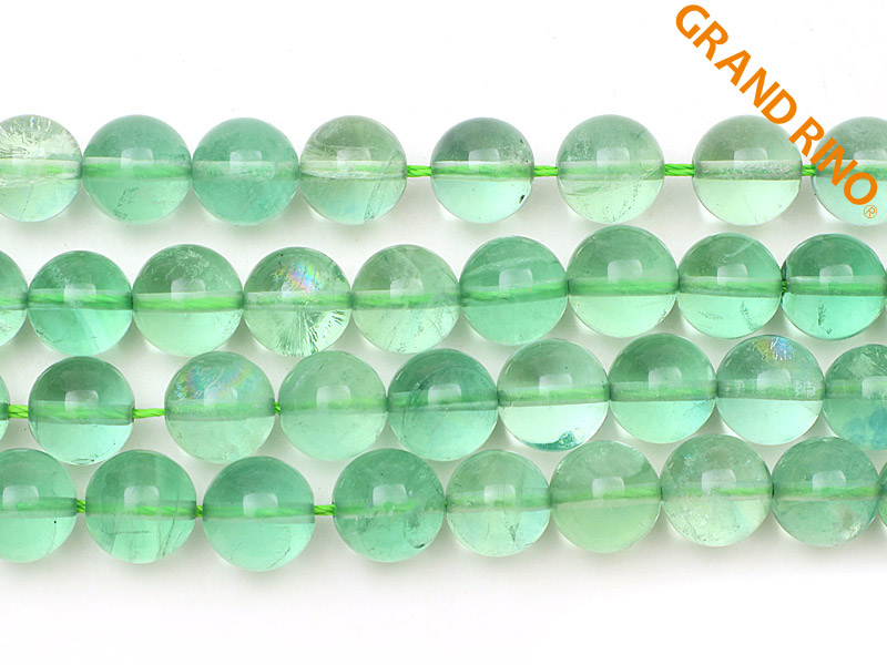 グリーンフローライト  3A  ビーズ    10MM
