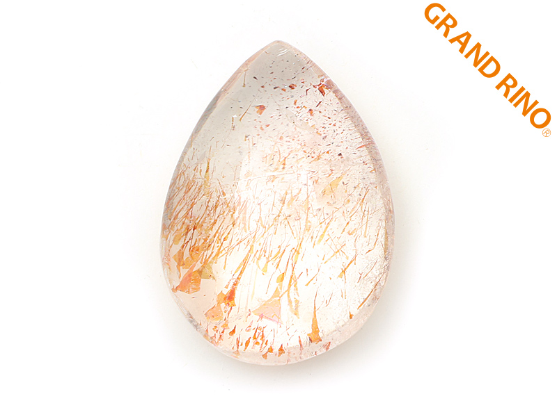 エレスチャルアメシスト  GAX ティアー型 ルース    W25XH34XD14MM 16.00 GM 2223
