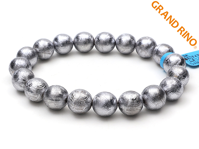 【隕石】アイアンメテオライト(ムオニナルスタ隕石) (ロジウムコート) 9A  ブレス    11MMX19玉 94.00 GM 2228/#4