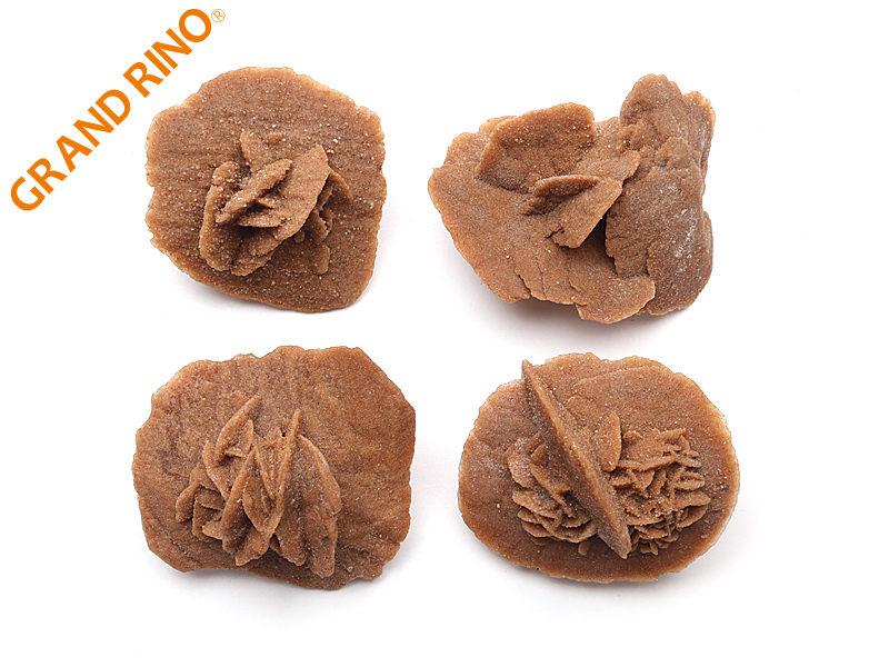 砂漠のバラ(デザートローズ)  3A  原石 (B) (4個入)  約W59XH50XD55MM~ 350.00 GM 2055/#8