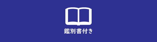 鑑別書付き